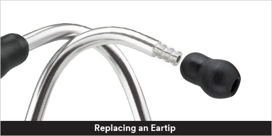 replace littmann stethoscope eartip

